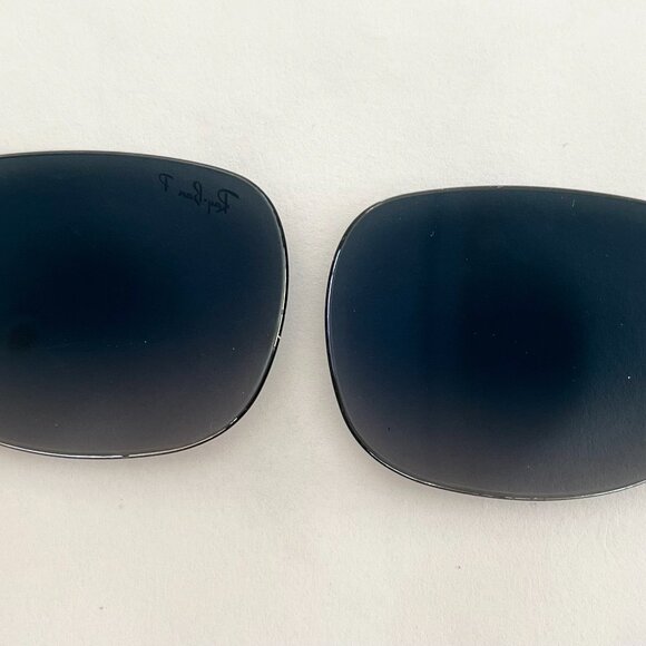 Replacement Polarize Lenses for Ray Ban RB2132 New Wayfarer 55mm Grey Gradient - Picture 4 of 5